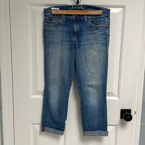 Joe's socialite kicker jeans.